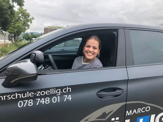 Bestandene Auto-Fahrprüfung Kategorie B in Sulgen – Fahrschule Marco Zöllig