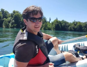 Fahrlehrer Marco Zöllig in seiner Freizeit