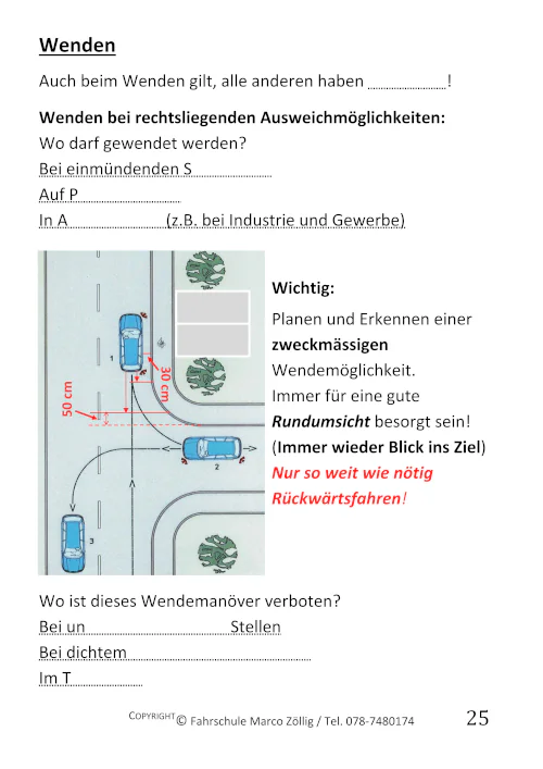 Lernmittel Kategorie B - Autofahrschule