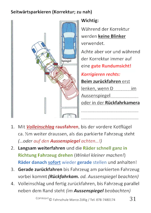 Lernmittel Kategorie B - Autofahrschule