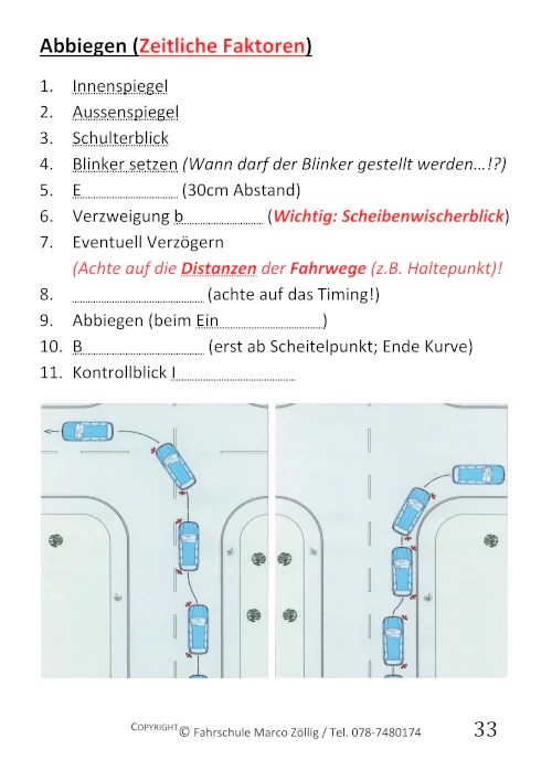 Lernmittel Kategorie B - Autofahrschule