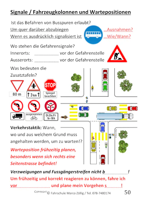 Lernmittel Kategorie B - Autofahrschule