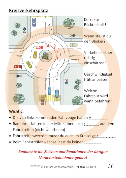 Lernmittel Kategorie B - Autofahrschule