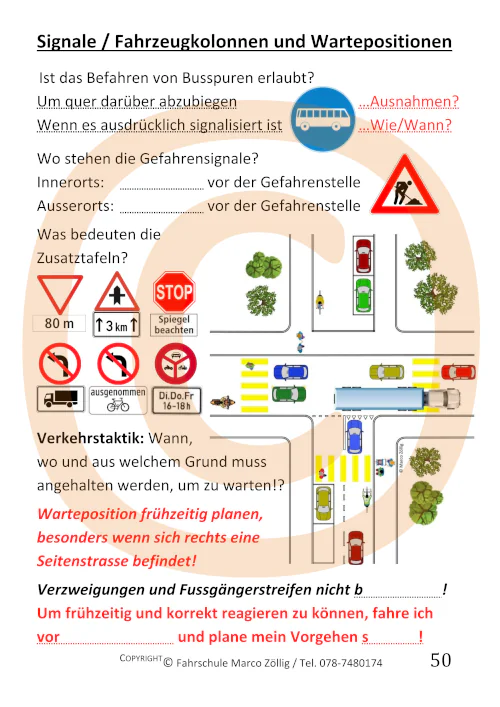 Lernmittel Kategorie B - Autofahrschule